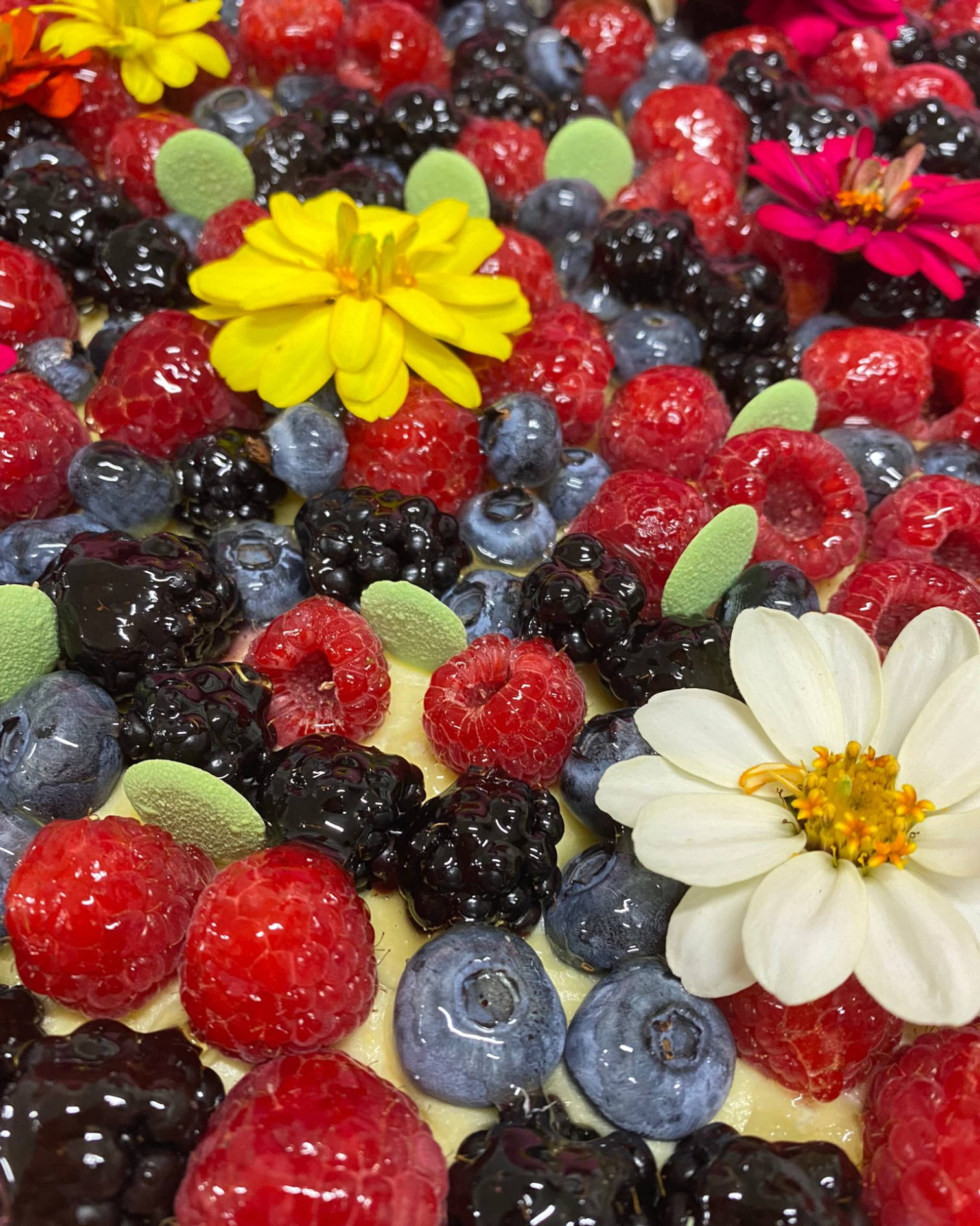 dettaglio Torta frutti di bosco